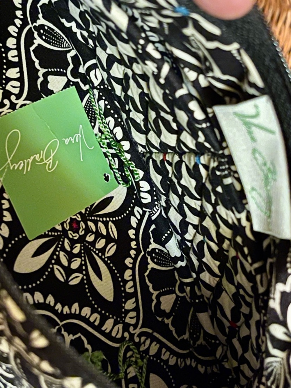 Vera Bradley Shoulder Bag,  "Barcelona" Pattern - Picture 6 of 6